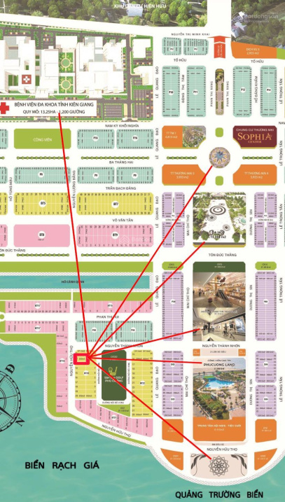 Biệt thự song lập BT20 - 12, tại khu đô thị Phú Cường 10,5x24m, giá tốt, view hướng biển