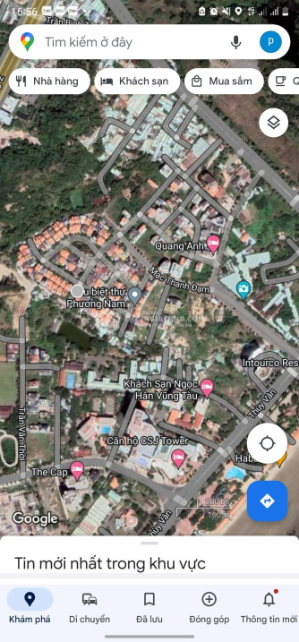 Cần bán căn biệt thự góc 2 mặt tiền khu Phương Nam bãi sau Vũng Tàu