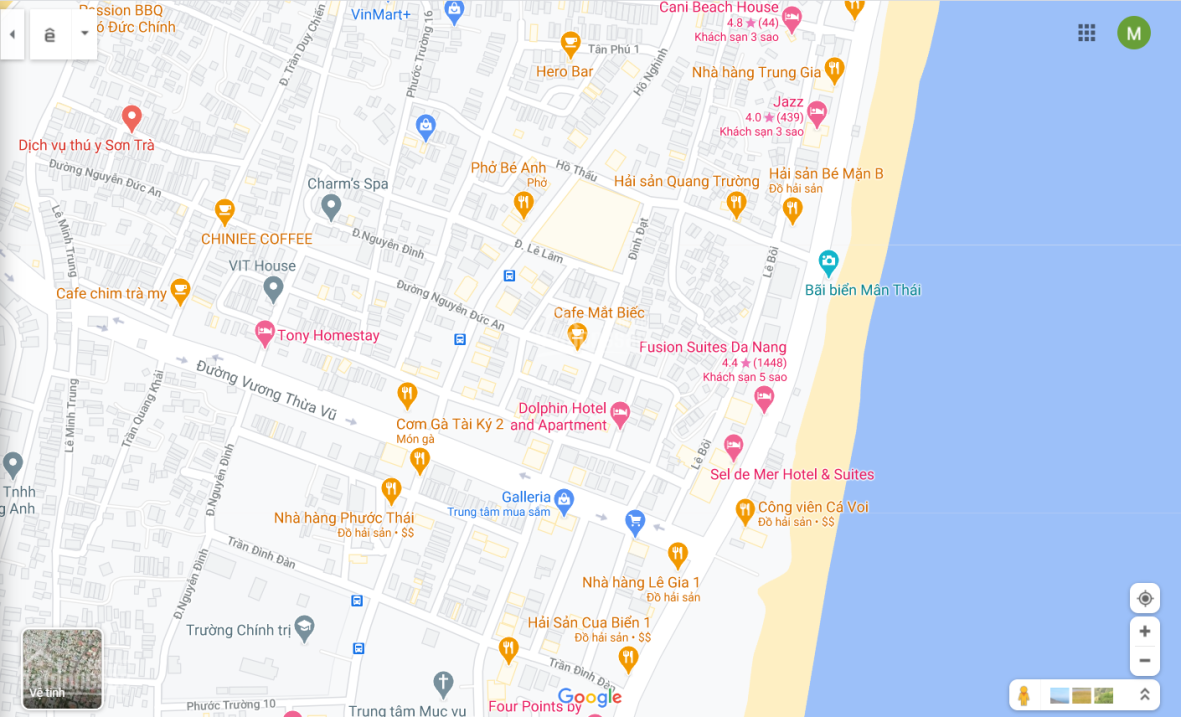 Cần bán đất đường Vương Thừa Vũ ven biển Đà Nẵng. LH: 0932 560 868