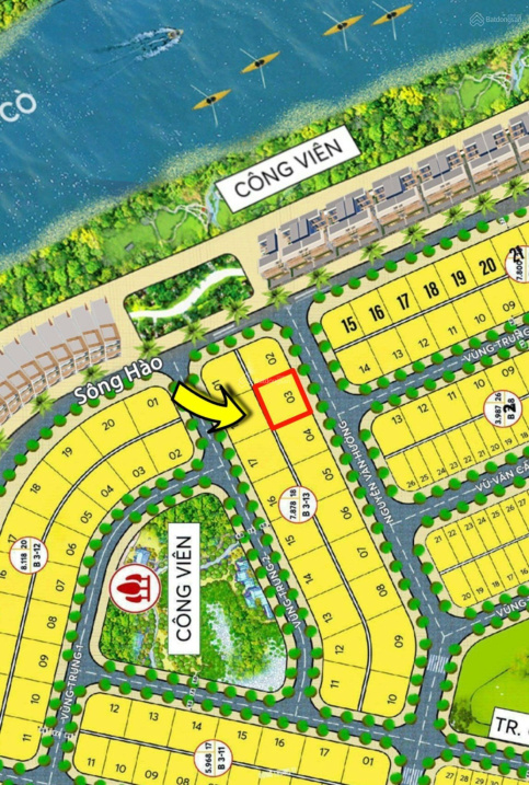 Cần bán lô đất biệt thự đường Nguyễn Văn Hưởng, khu đô thị Phú Mỹ An, Ngũ Hành Sơn, Đà Nẵng