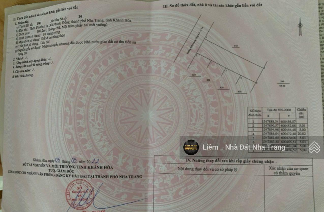 Cần ra gấp lô đất đối diện tái định cư Thái Khang, cách đường Thái Khang đúng 20m