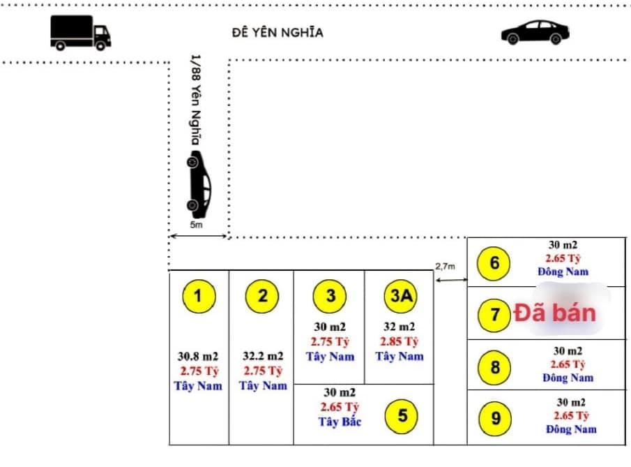 Chỉ với 2tỷ650tr quý khách có thể sở hữu căn nhà 4 tầng 1 tum (Mới) - Yên nghĩa - Hà Đông