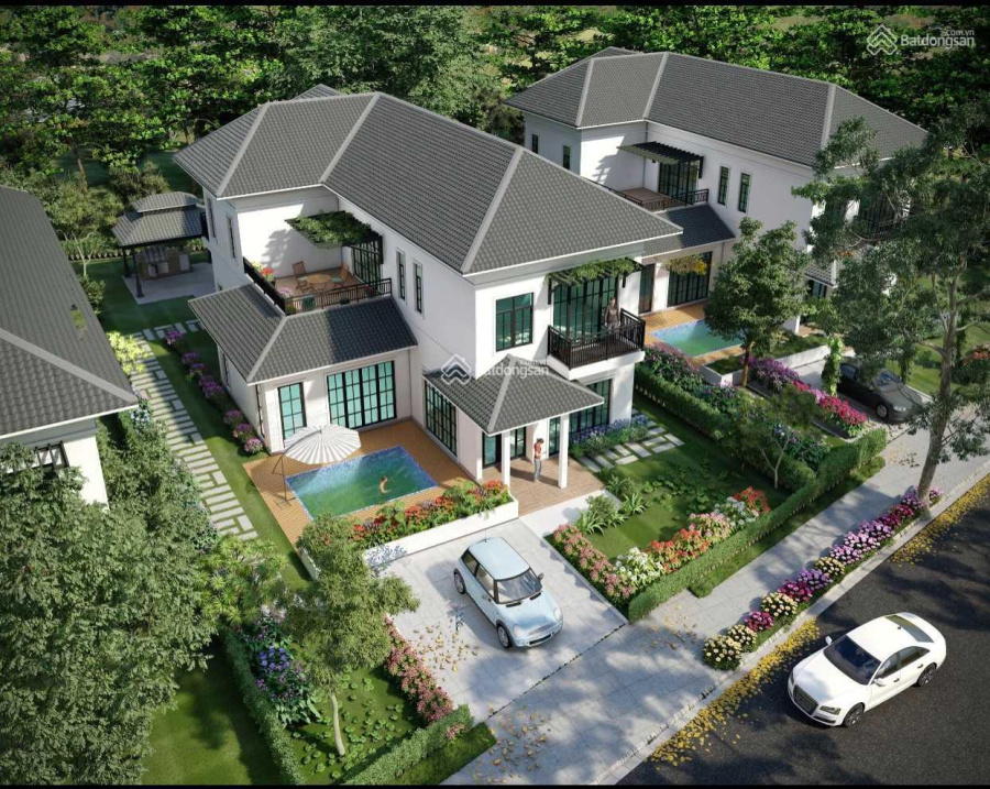 Chính chủ hạ giá 2 tỷ cần bán căn B - 650m2 biệt thự đơn lập view suối Xanh Villas giá tốt 27 tỷ