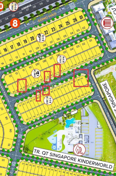 Chủ cần tiền bán nhanh lô Vũ Văn Cẩn 150m thuộc khu đô thị Phú Mỹ An, Đà Nẵng Pearl