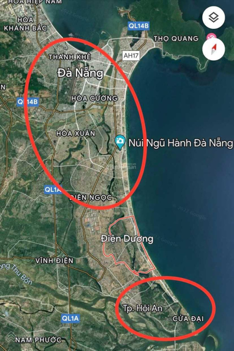 Chủ kẹt tiền cần bán gấp lô đất Tân Khai Điện Dương - DT: 100m2 - giá đầu tư