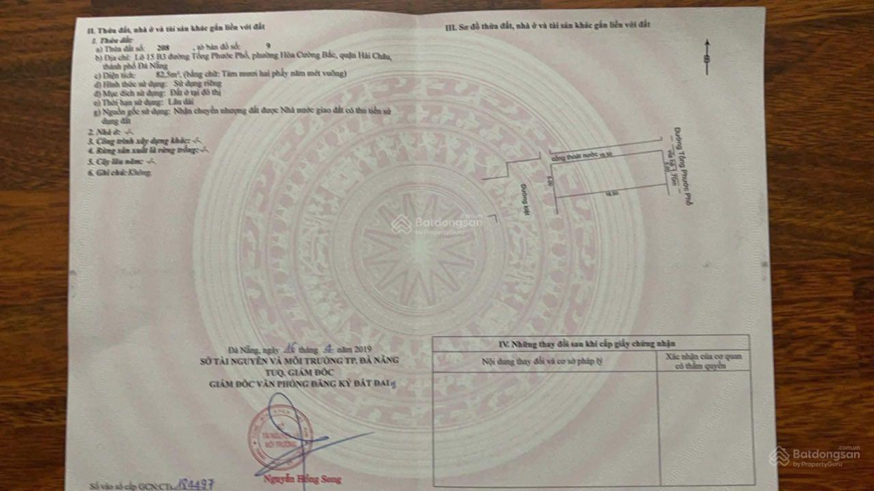 Đất MT Tống Phước Phổ khu dân trí cao