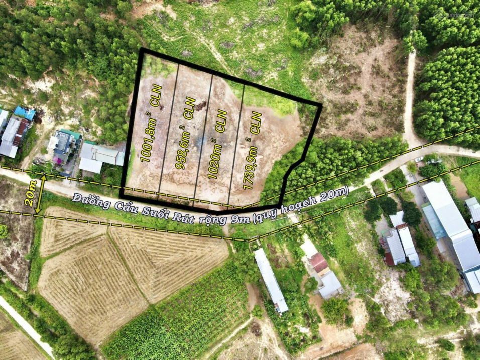 Đất biệt thự vườn Diên Thọ giá rẻ đầu tư đường hiện trạng 7m