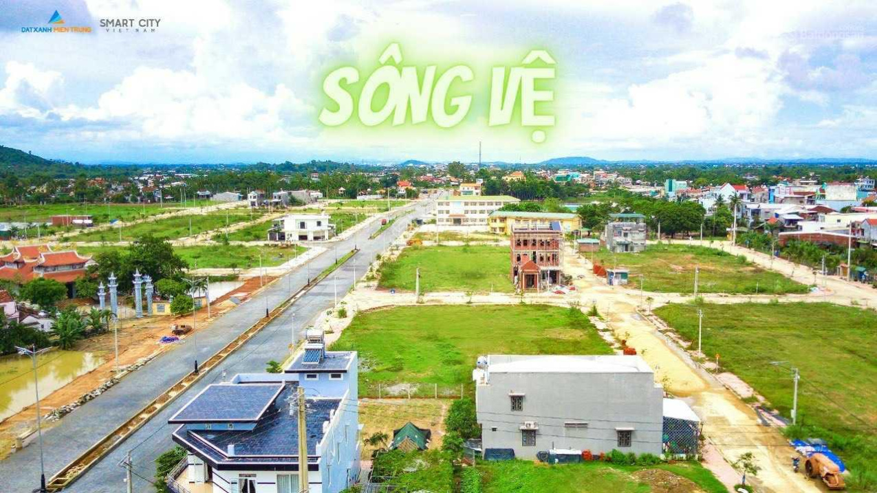 Đất nền đẹp giá rẻ trung tâm thị trấn Sông Vệ chỉ 700tr/lô