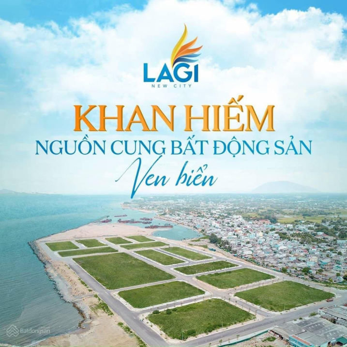 Đất nền ven biển sổ đỏ sở hữu lâu dài ngay trung tâm TX. Lagi - Bình Thuận. Giá chỉ từ 2.5 tỷ/nền