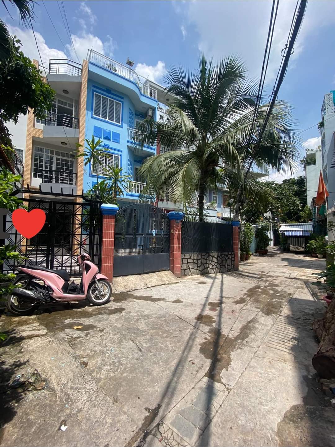 Hẻm xe hơi, 4tầng , 5 phòng ngủ, 62m2, Đường Nguyễn Văn Đậu, Phường 06, Quận Bình Thạnh.