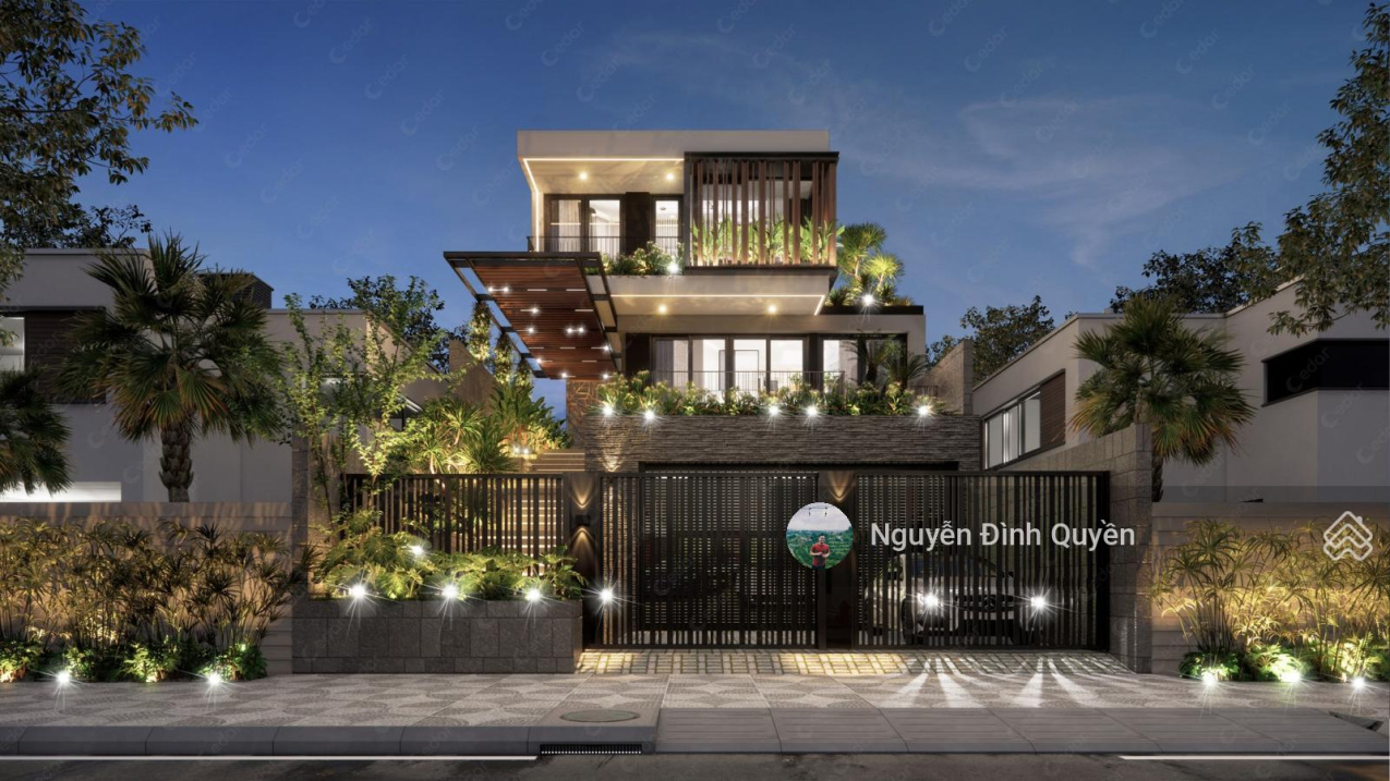 Giảm bán nhanh - biệt thự đường Song Hành - Nguyễn Hoàng. DT: 10 x 21m - 3 tầng mới. 39 tỷ