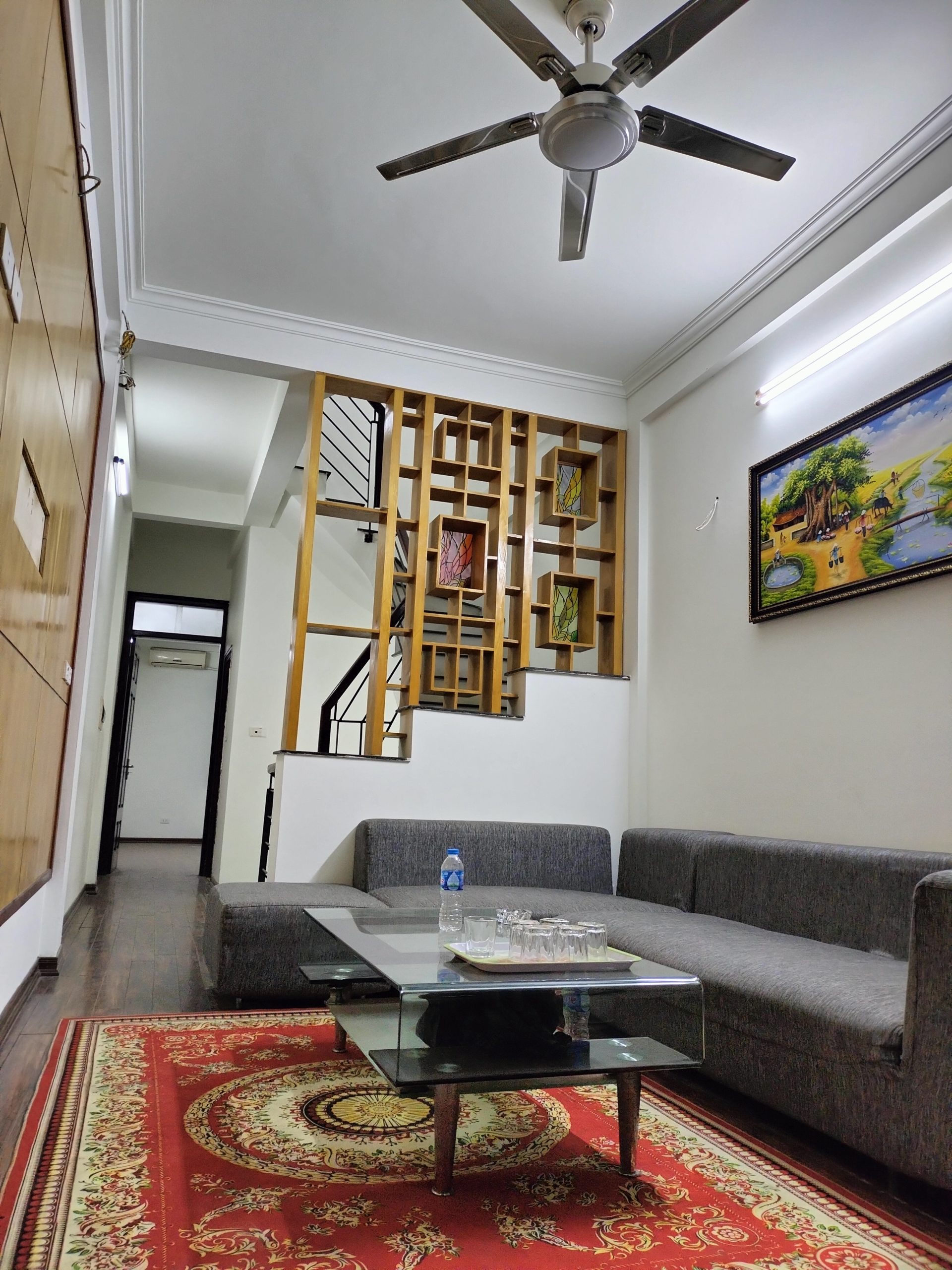 Bán nhà Lô góc Kim Giang Hoàng Mai, 55m2, 5 tầng, ngõ thông, 15m ra ô tô tránh, đủ nội thất, giá 5 tỷ