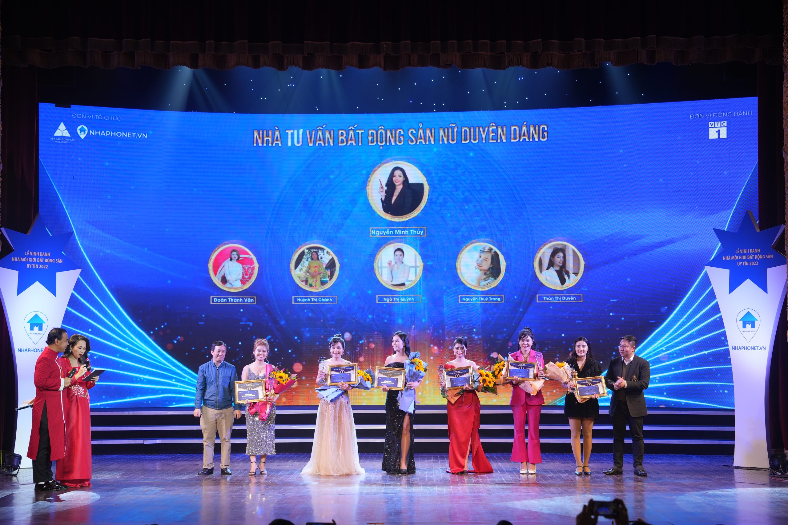 6 cá nhân xuất sắc nhận được giải Nhà môi giới bất động sản nữ duyên dáng năm 2022