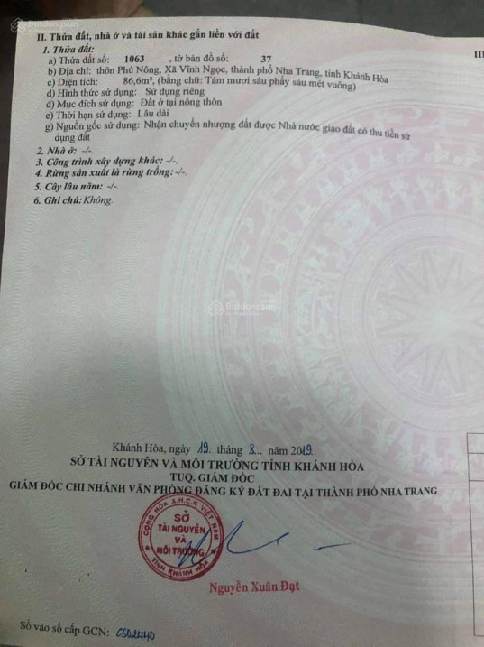 Lô góc hẻm ô tô Phú Nông, Vĩnh Ngọc, Nha Trang