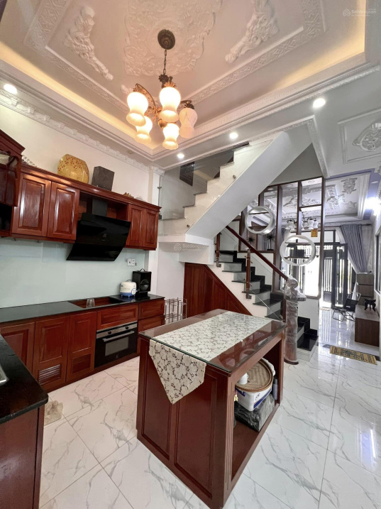 Nhà 4 tầng MT hẻm 10m Nguyễn Thị Thập, Quận 7, DT 58m2, 7PN chỉ 9 tỷ hơn xíu