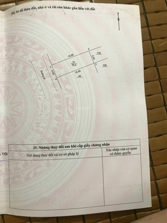 Nhà em cần bán đất tái định cư đại học Quốc Gia. View ra hồ đối diện công viên