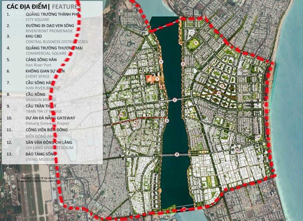 Sàn giao dịch BĐS hàng hiệu Hoàng Phương, phân phối một số quỹ đất vàng trung tâm thành phố Đà Nẵng