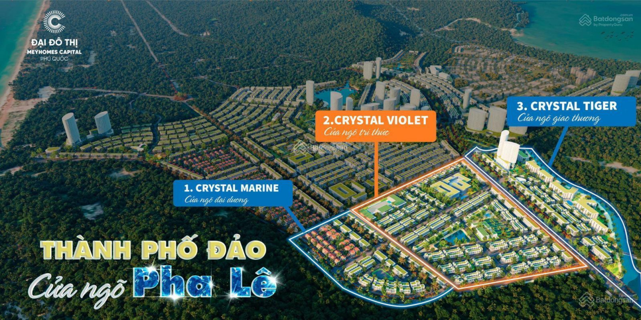 Shophouse đại lộ Pha Lê view Meyhomes Phú Quốc. CK hấp dẫn tháng 12