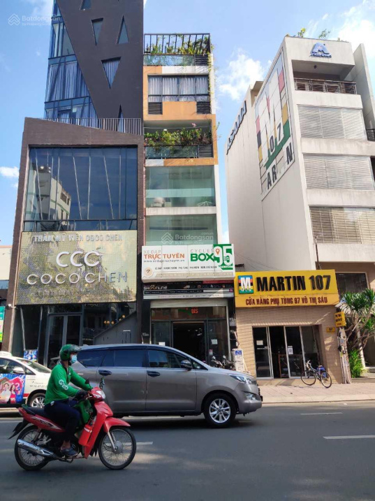 Siêu phẩm mặt tiền Võ Thị Sáu, 5x20m, hầm, 6 tầng + Thang máy - 32 tỷ