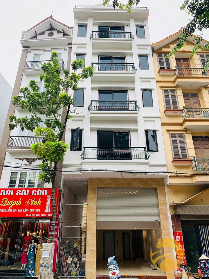 13.9 tỷ mặt phố Thụy Khuê 2 mặt tiền kinh doanh 41m2, 5T, MT4.4m vip quận Tây Hồ