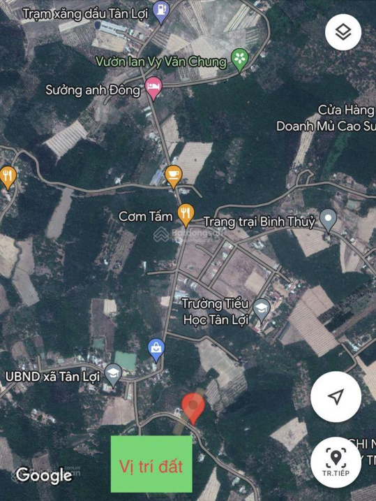 Thanh lý lô đất ngay UBND Tân Lợi, sát KCN Becamex giá chạm đáy