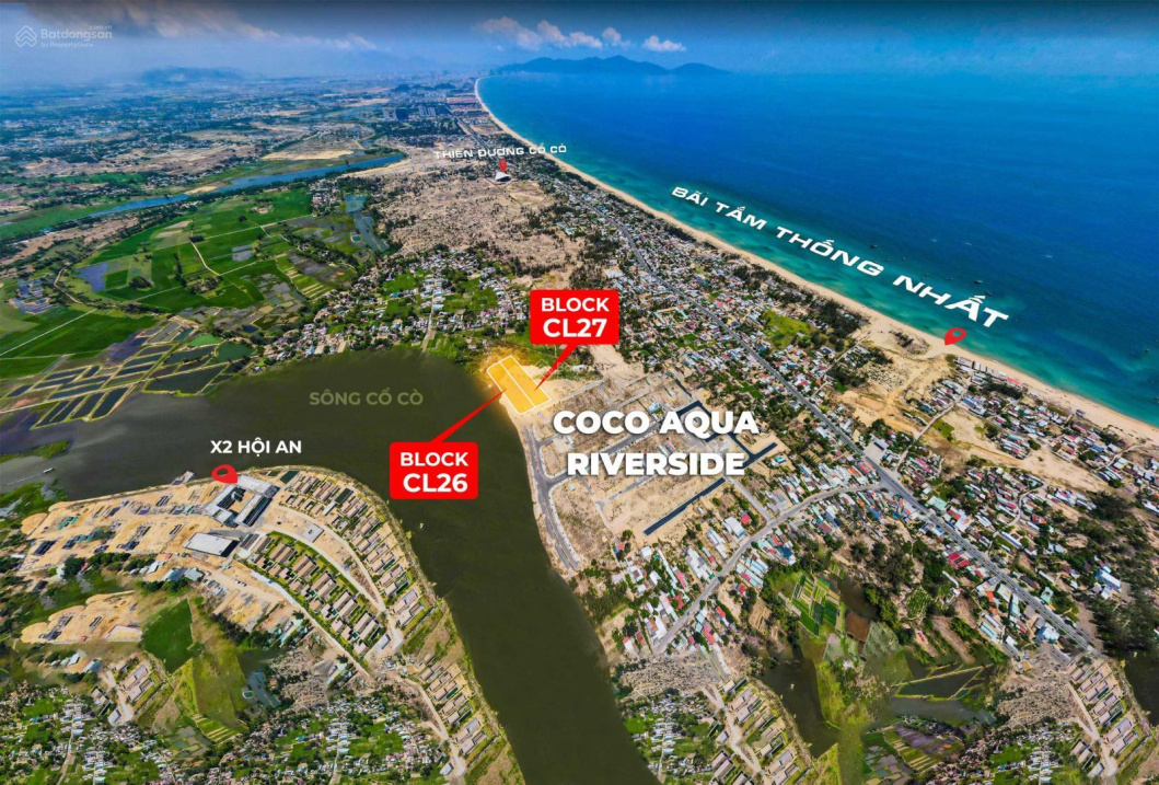 Vì cận tết cần tiền nên bán gấp lô đất view sông Cổ Cò, giá tốt nhất thị trường