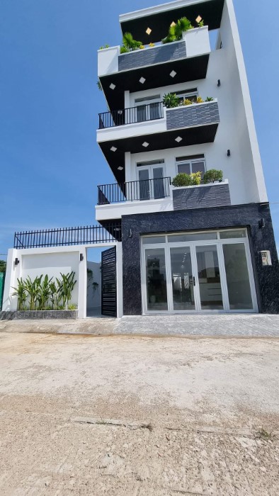 BÁN NHÀ MỚI 2 LẦU HẺM XE HƠI 2551 HUỲNH TẤN PHÁT THỊ TRẤN NHÀ BÈ