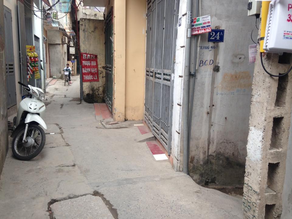 Nhà phố Kim Hoa, quận Đống Đa, 2 tỷ 75 có nhà 27m2 đẹp ở luôn, ngõ to rộng thoáng