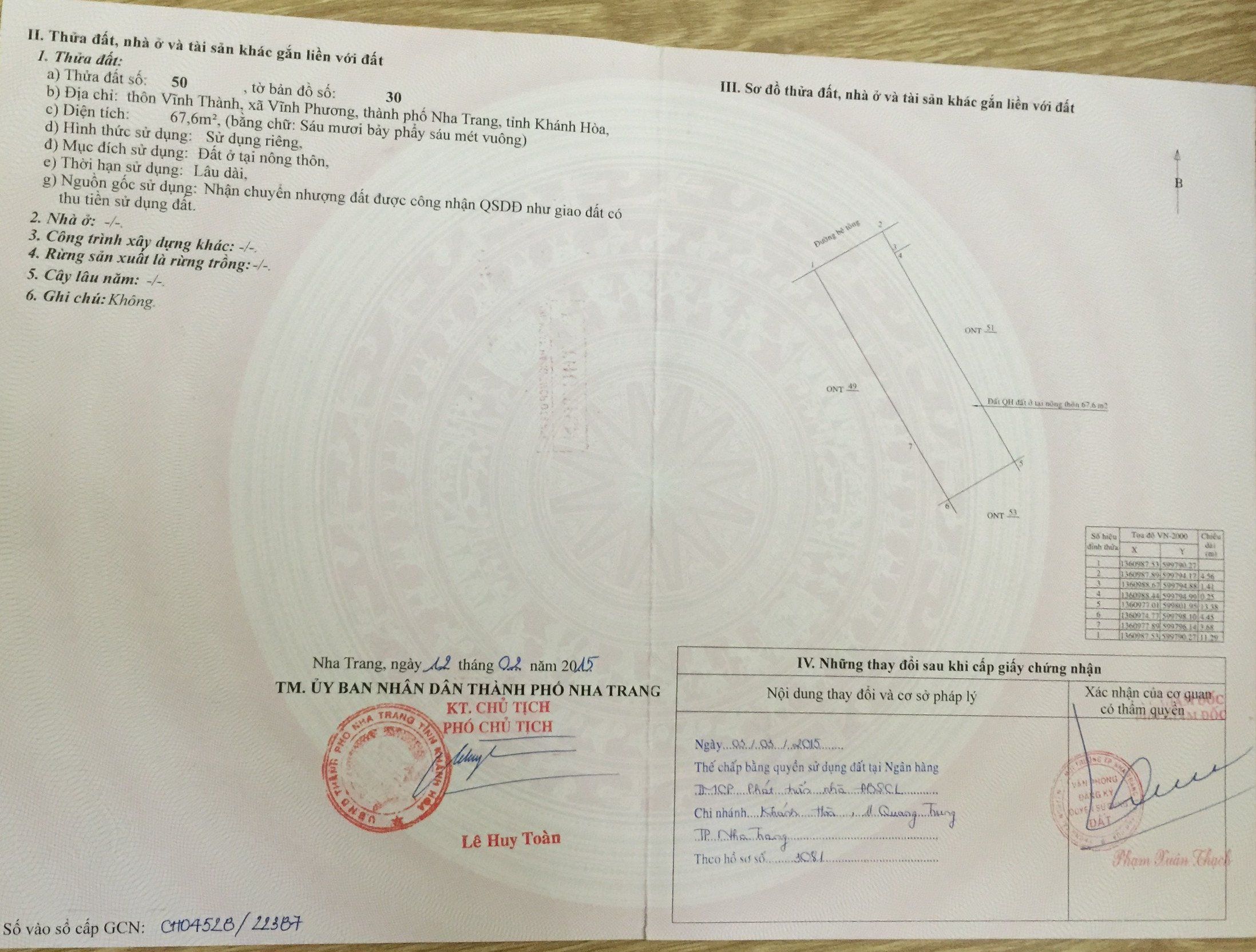 NHÀ CẤP 4 CÓ GÁC Ở NGÃ 3 NHÀ MÁY SỢI, VĨNH PHƯƠNG, NHA TRANG 67,6M² GIÁ 1,34 TỶ - NHA TRANG