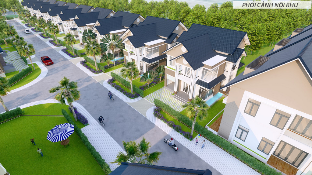 Phối cảnh nội khu dự án Golden Queen