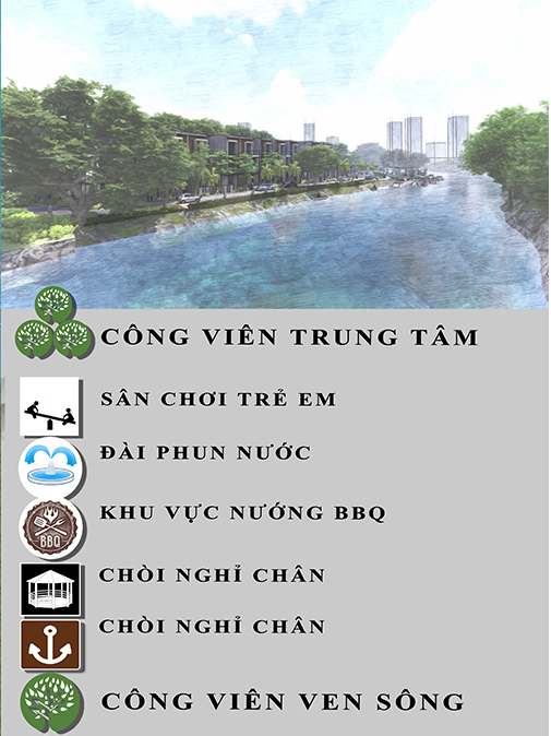 Hệ thống tiện ích nội khu dự án River Homes