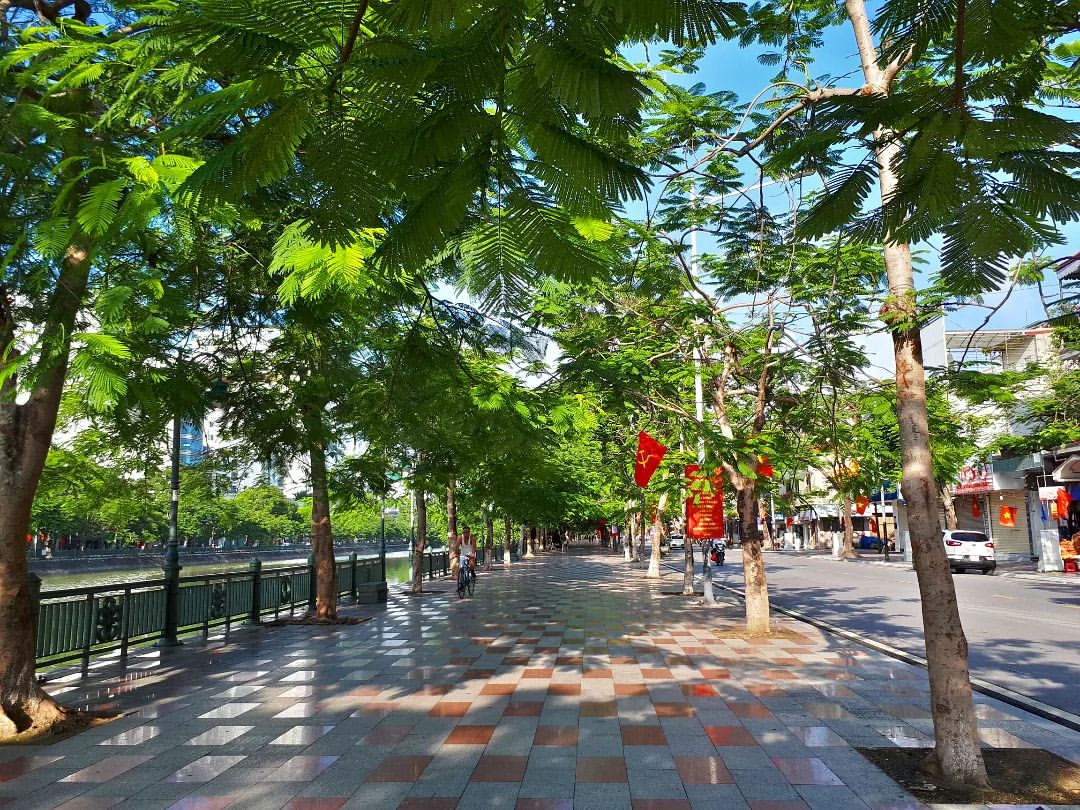 Cho thuê nhà mặt đường Quang Trung - 100m2 x 3 tầng - mt 4m - đoạn đẹp - 32 tr/tháng