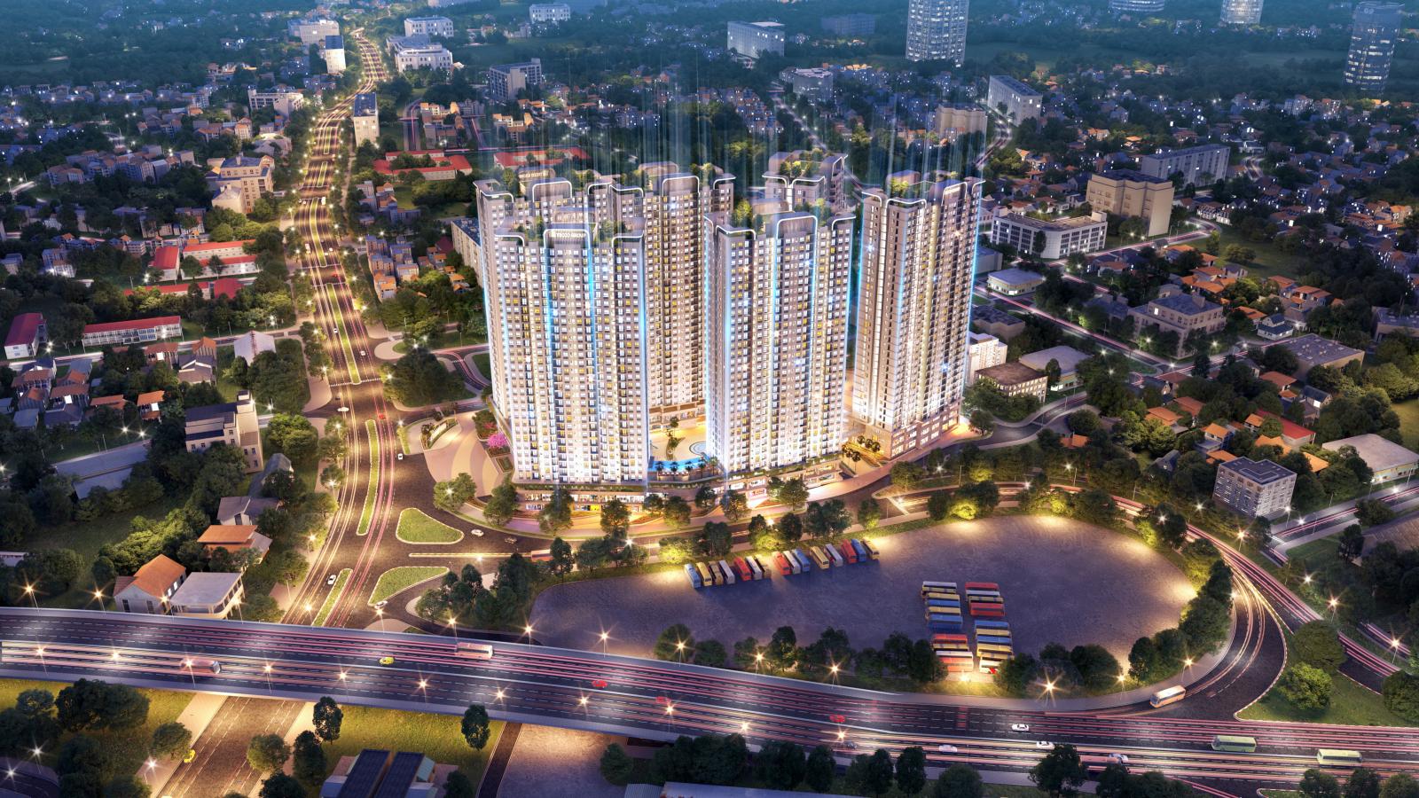 Phối cảnh tổng thể dự án Tecco Elite City