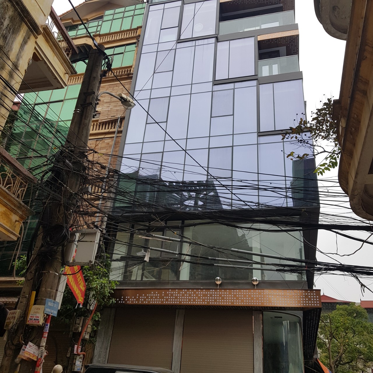 BÁN TÒA NHÀ VĂN PHÒNG MẶT PHỐ VĨNH HƯNG HOÀNG MAI, 250m2X8 Tầng X MT 9m, 57 TỶ