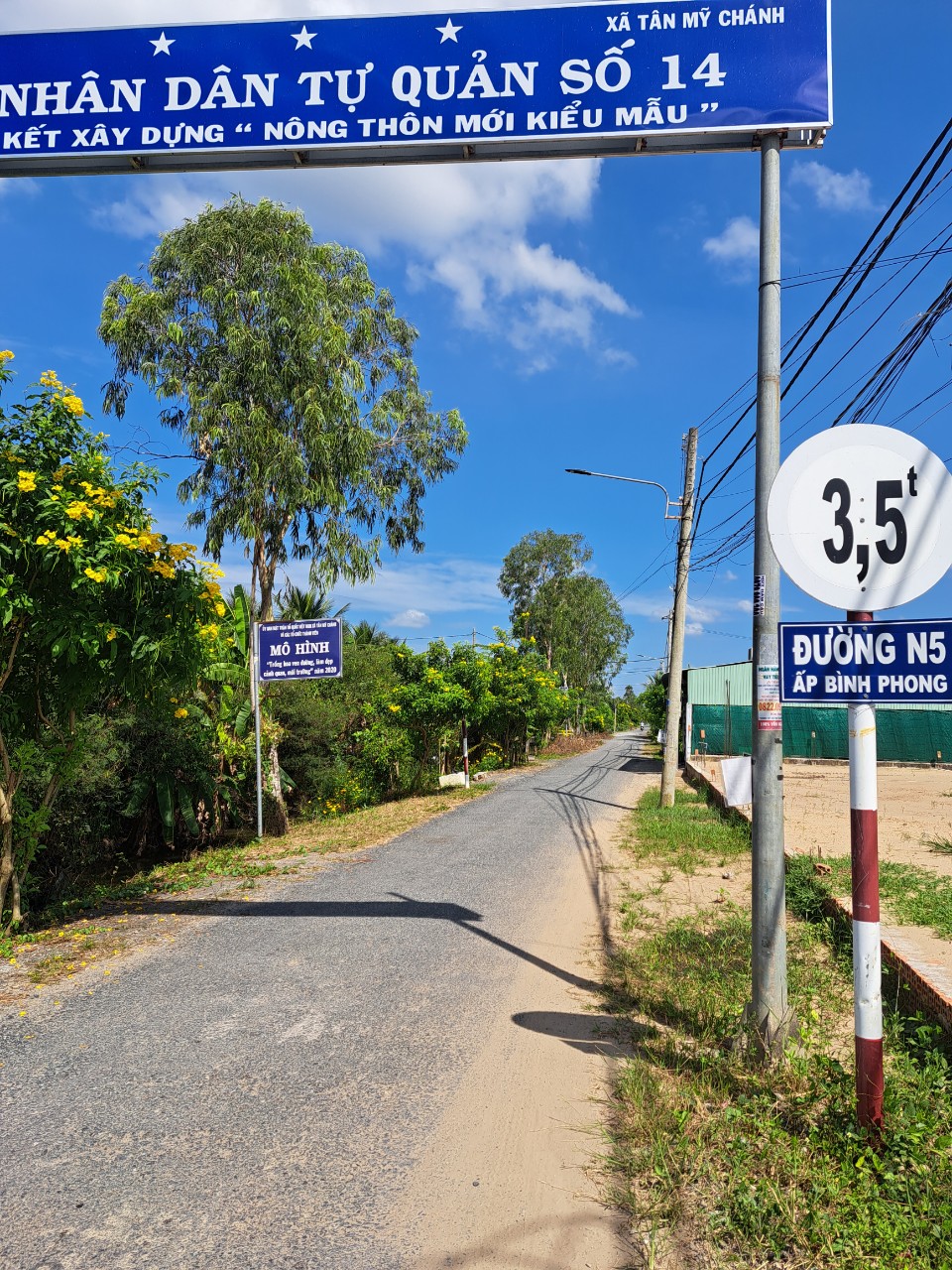 Cần bán gấp đất nền có thổ cư mặt tiền đường nhựa tại Tân Mỹ Chánh Tp. Mỹ Tho - Tiền Giang