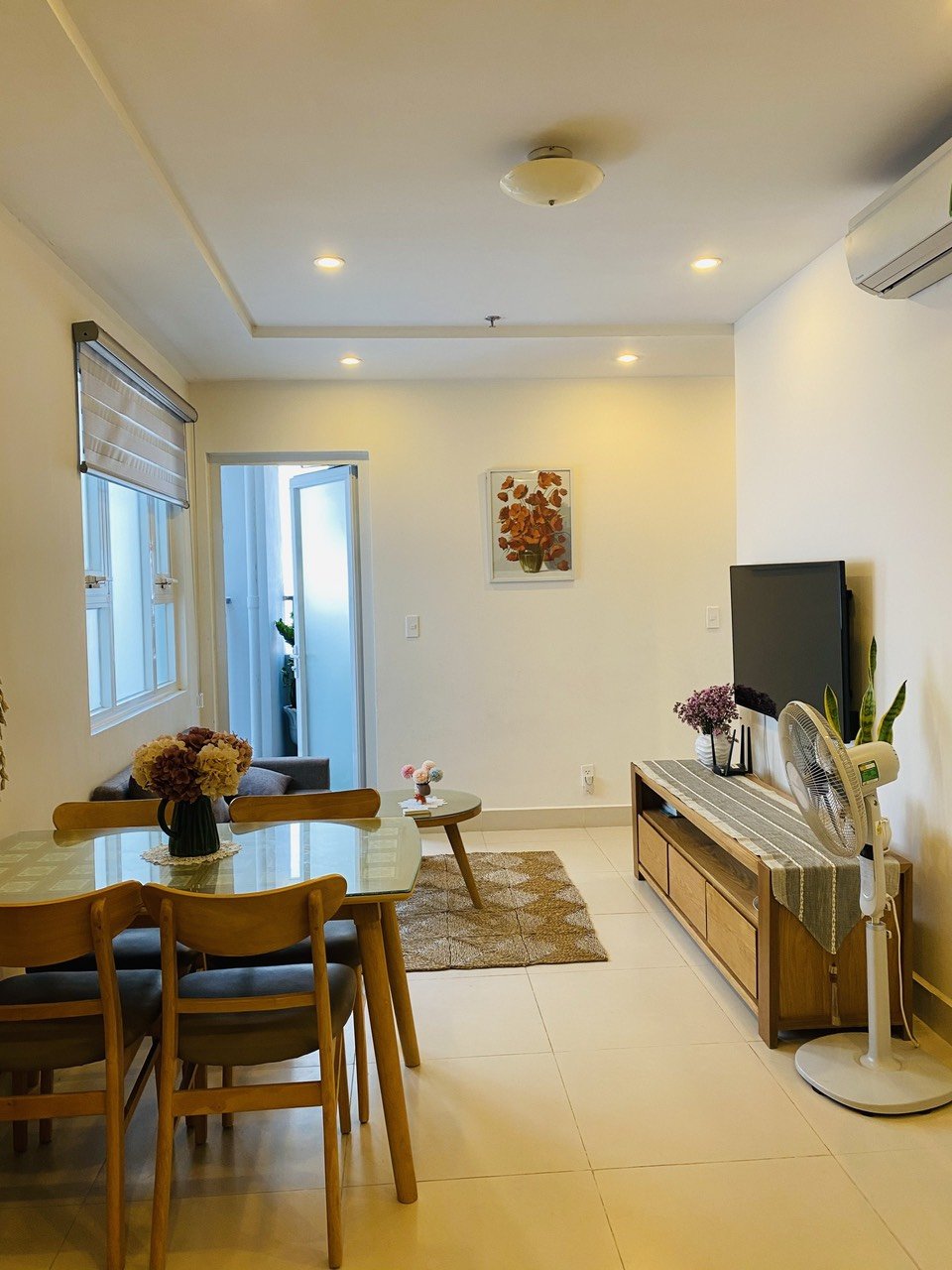 P439 Căn hộ SHP: 59m2 - 2 ngủ - bếp - 1wc - full đồ (Bao phí quản lý, internet) - 13TR