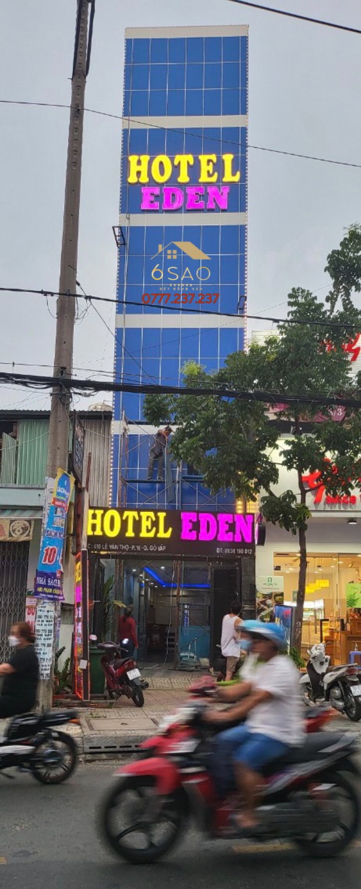Bán khách sạn Mặt tiền Lê Văn Thọ, Gò Vấp 18 tỷ