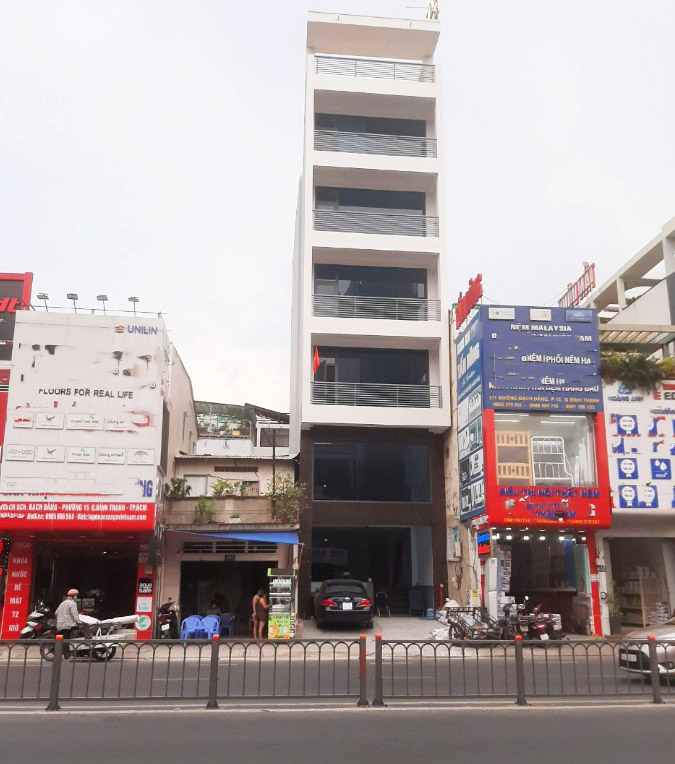 Toà nhà ngang 6m MT đường Bạch Đằng, thuận lợi KD mọi nghành nghề