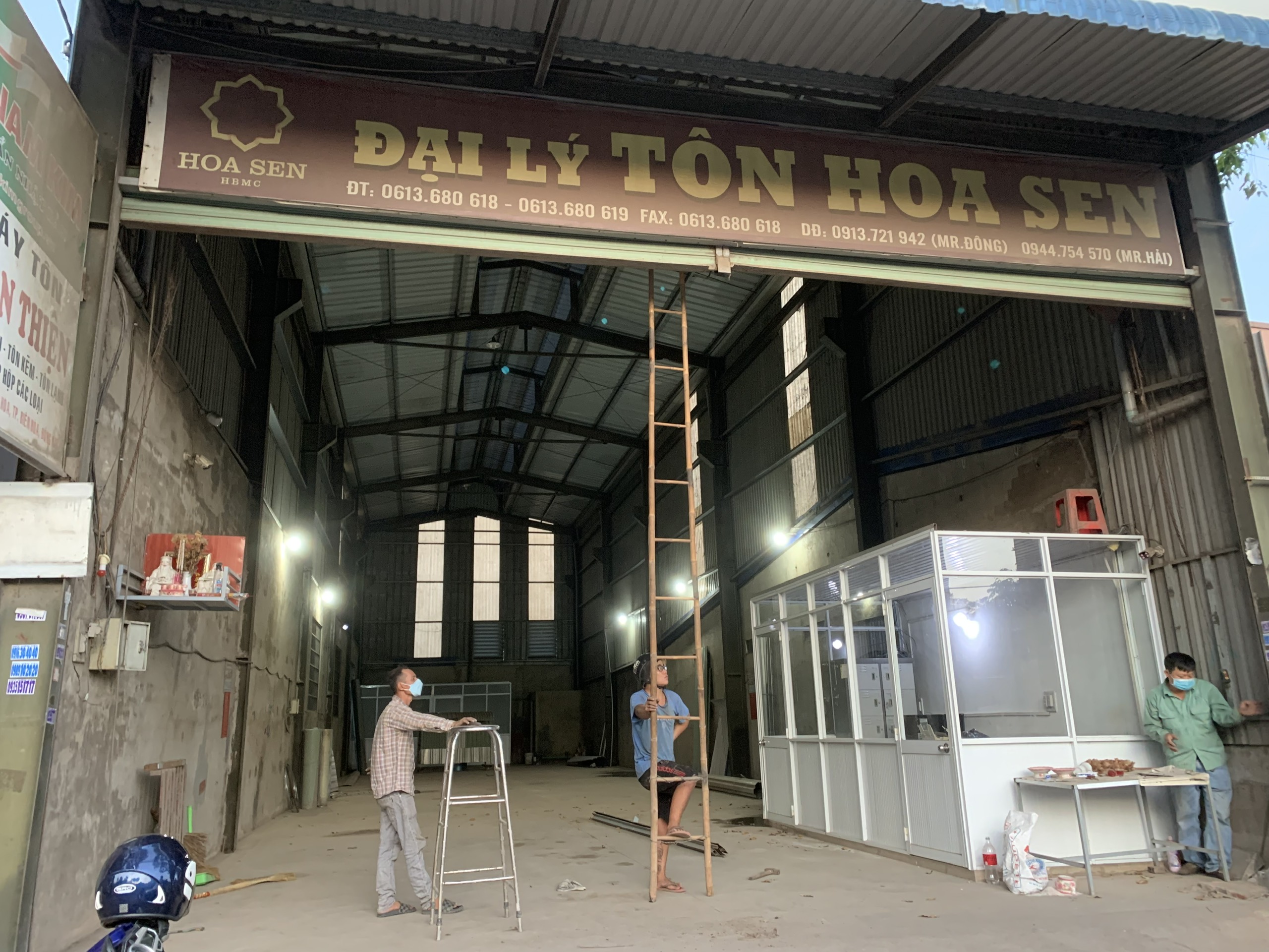 CHÍNH CHỦ CHO THUÊ MB NHÀ XƯỞNG GẦN CHỢ ĐỒN BIÊN HÒA-ĐN