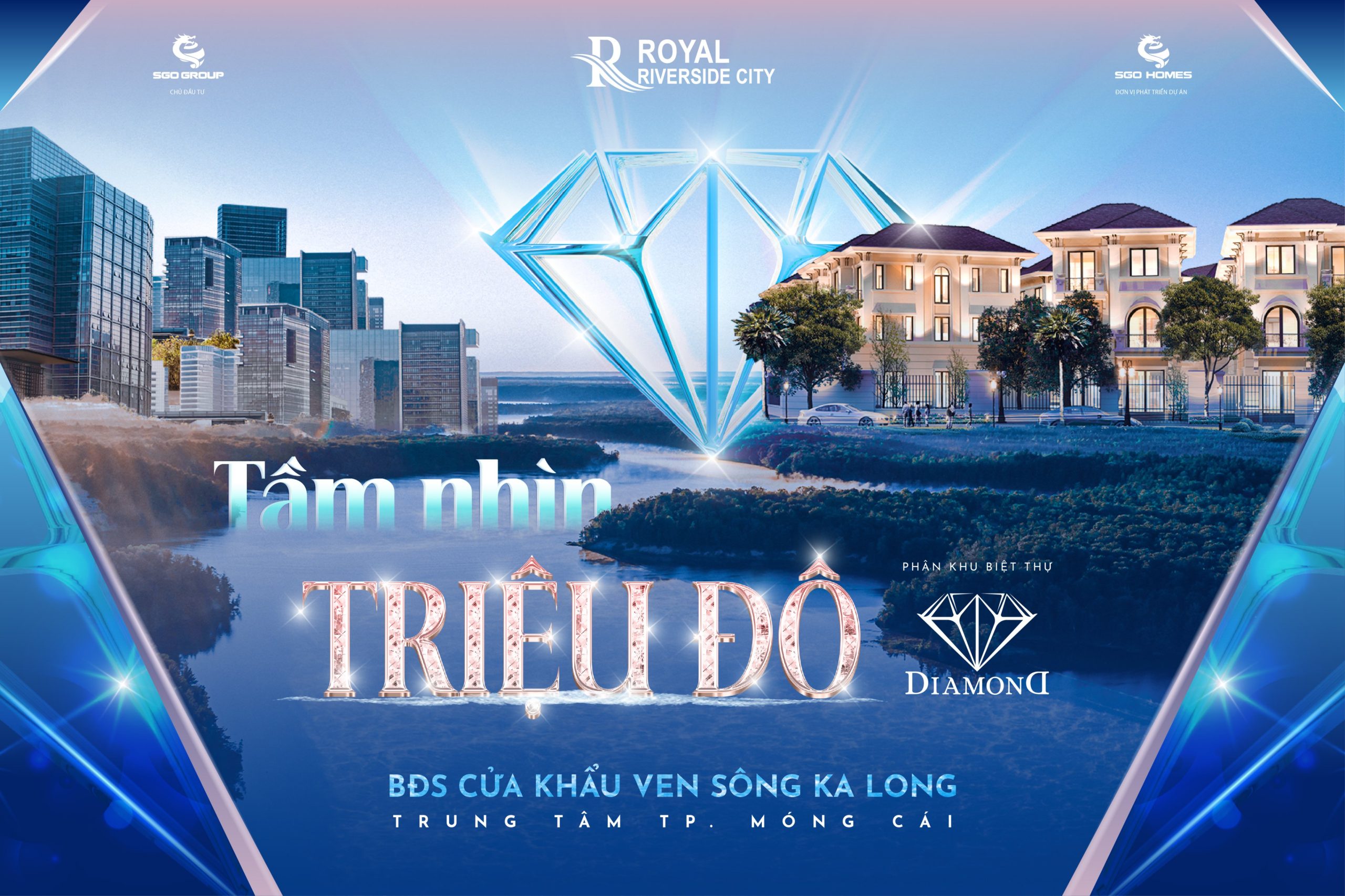 Độc quyền quỹ 84 lô siêu vip tại thành phố Móng Cái ven sông KaLong, gần cảng cạn ICD LH xem đất