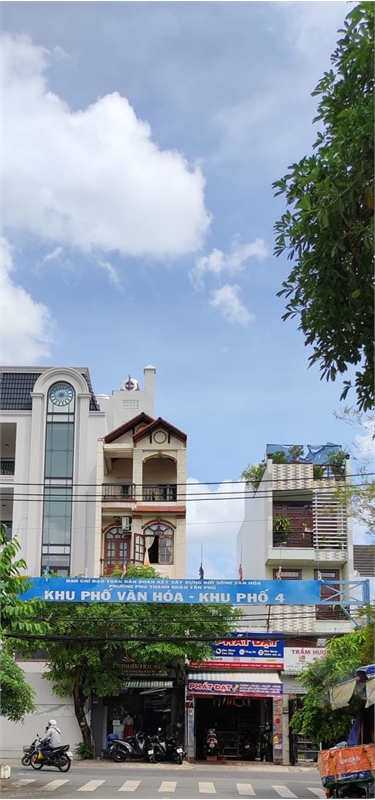 Mặt tiền Thạch Lam, Phú Thạnh, Tân Phú – 60m2, 4 tầng, 10.9 tỷ.