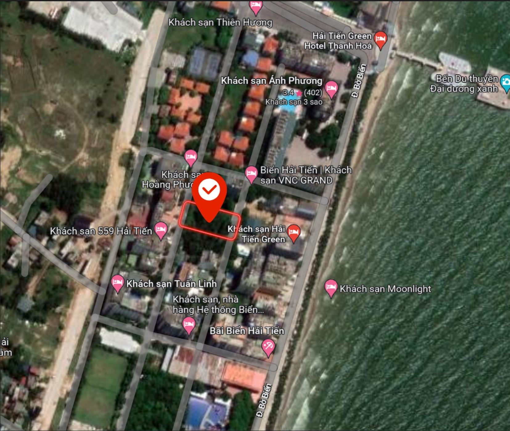 Gia đình cần tiền bán đất thương mại mặt làn 2 view biển Hải Tiến, Hoằng Thanh, Hoằng Hóa,Thanh Hóa