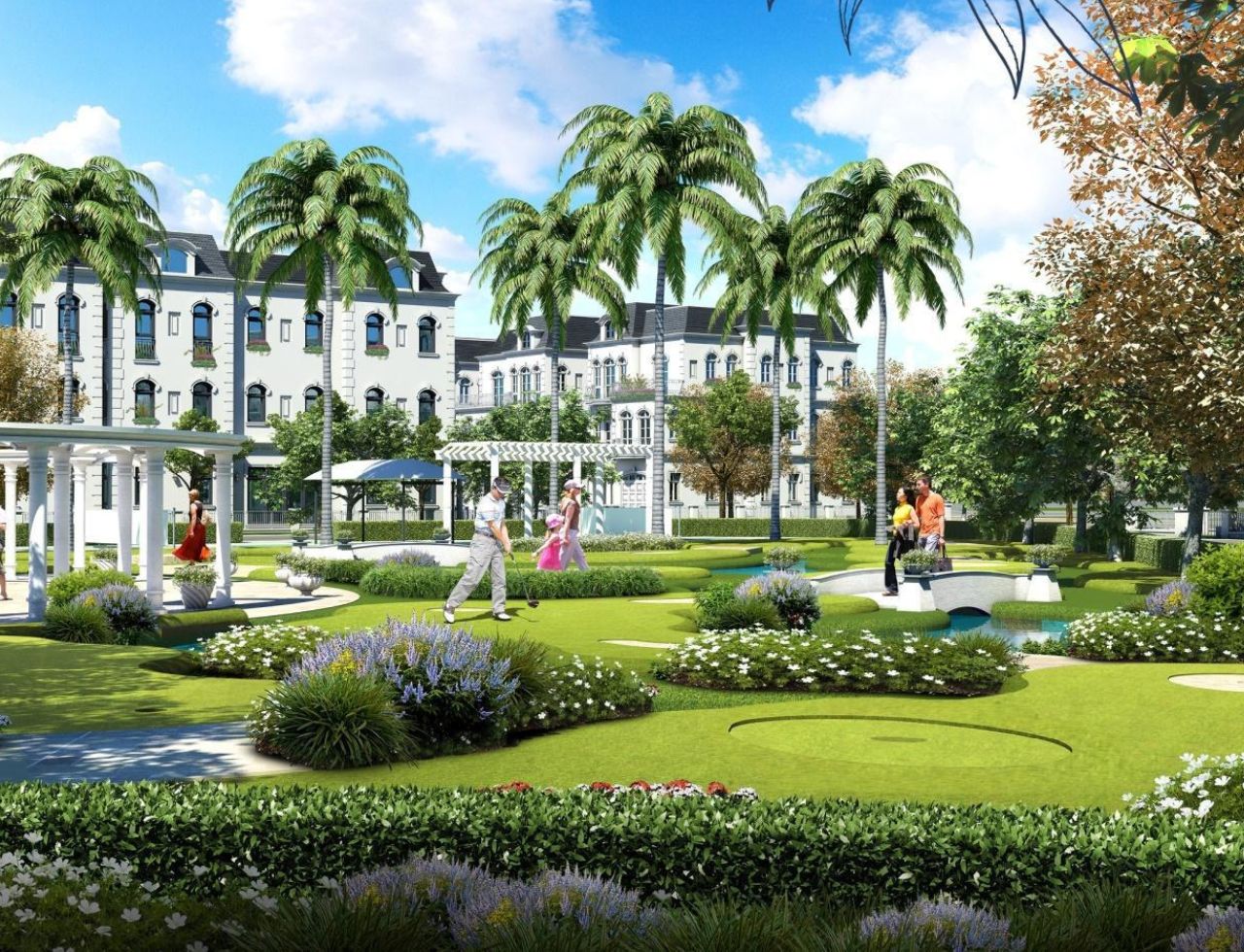 biet thu song lap Iris Homes