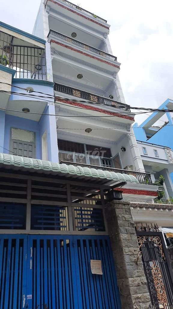 Giảm Sốc, Bán Nhà đường Lê Văn Thọ, Phường 9, Gò Vấp, 5 tấm,100m2, hẻm Xe Hơi 5m, hơn 9 tỷ , Quá Rẻ