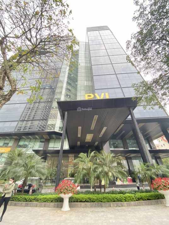 Cho thuê văn phòng hạng A – PVI Tower Cầu Giấy, 90m2-200m2-500m2-1000m2 giá gốc chủ đầu tư