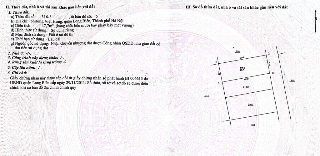 Chính chủ cần bán nhà tại ngõ 161 Phố Hoa Lâm, Long Biên, Hà Nội