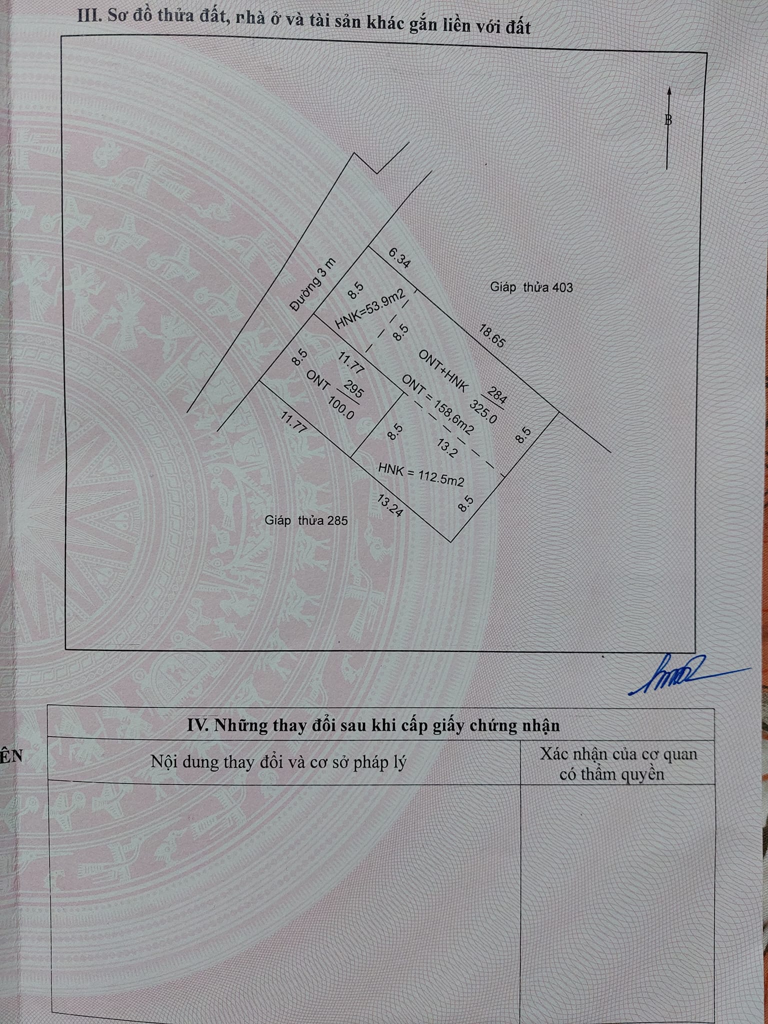 Gia đình cần bán mảnh đất ở bản Púng Tôm, xã Thanh Minh.