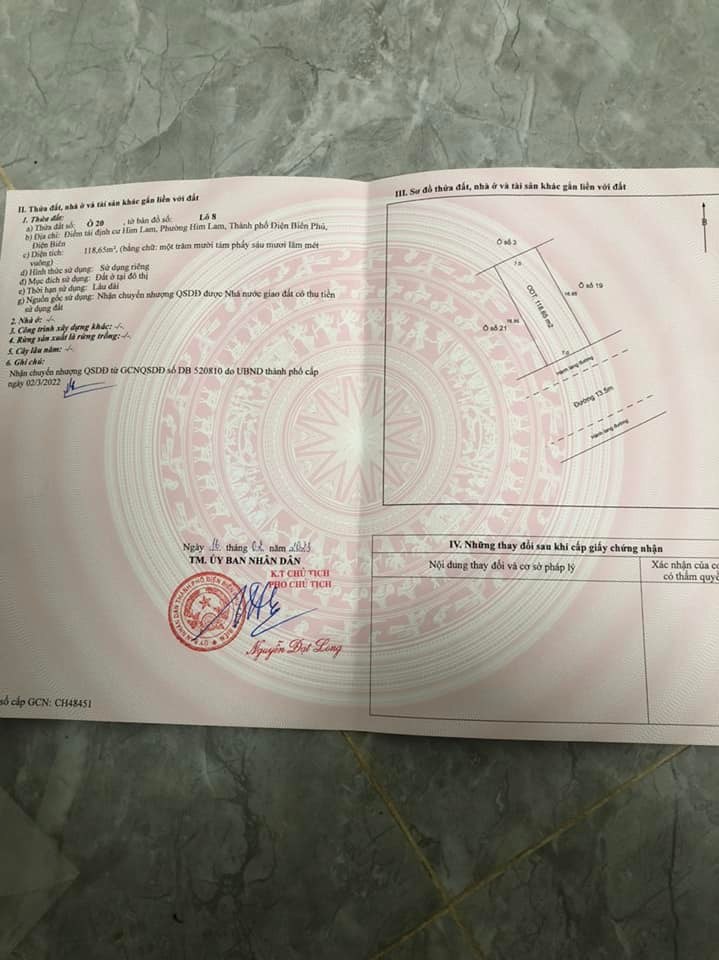 Bán đất Điểm TĐC Him Lam, phường Him Lam