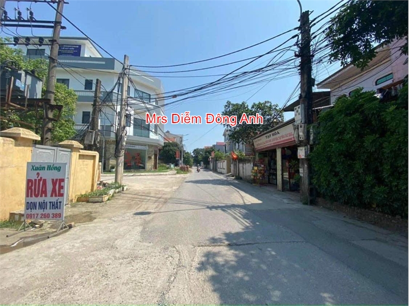 Nhỉnh 4 tỷ, bán đất trục chính kinh doanh sát khu đấu giá Thôn Đông, Việt Hùng, Đông Anh.