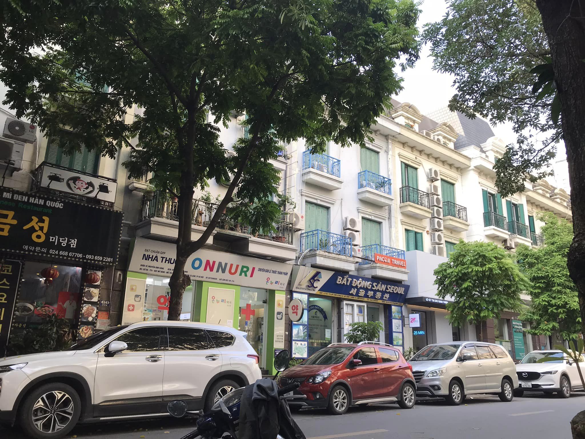 BÁN Căn Shop House KĐT Mỹ Đình 150m2 xây 4 tầng mt 6m cho thuê 120tr/tháng